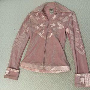 Pink Western Show Shirt